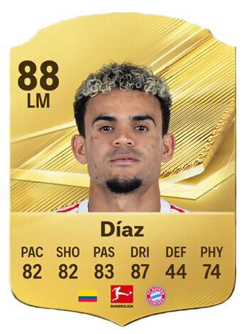 EA Sports FC 27 - Mejores jugadores Luis D�az