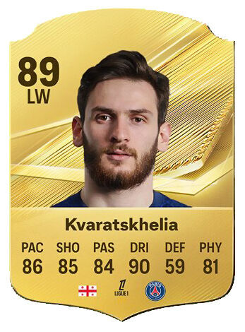EA Sports FC 27 - Mejores jugadores Khvicha Kvaratskhelia