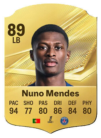 EA Sports FC 27 - Mejores jugadores Nuno Mendes