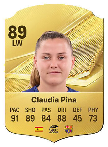 EA Sports FC 27 - Mejores jugadores Claudia Pina