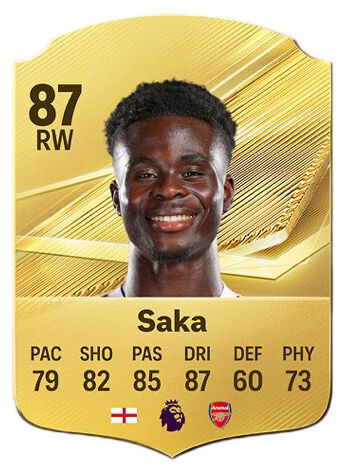 EA Sports FC 27 - Mejores jugadores Bukayo Saka