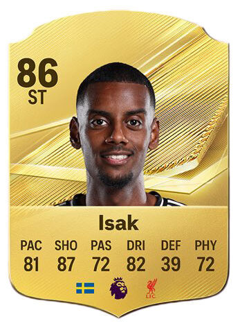 EA Sports FC 27 - Mejores jugadores Alexander Isak