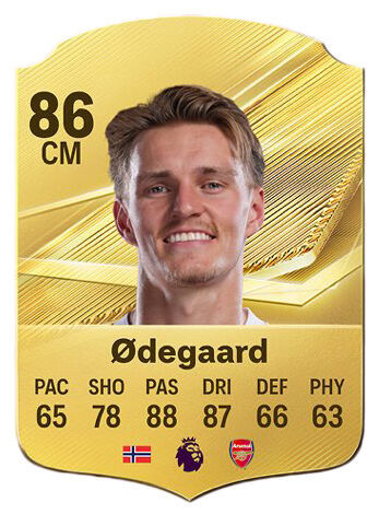 EA Sports FC 27 - Mejores jugadores Martin Ødegaard