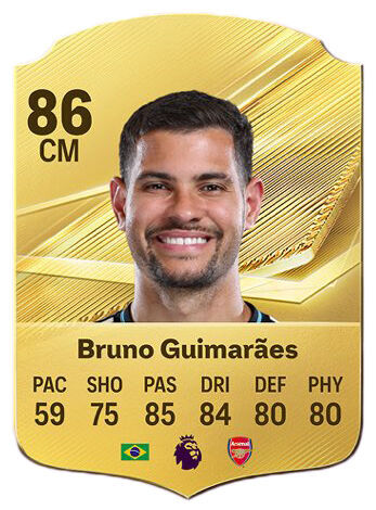EA Sports FC 27 - Mejores jugadores Bruno Guimarães