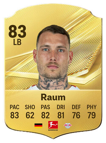 EA Sports FC 27 - Mejores jugadores David Raum