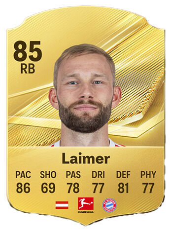 EA Sports FC 27 - Mejores jugadores Konrad Laimer