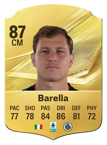 EA Sports FC 27 - Mejores jugadores Barella