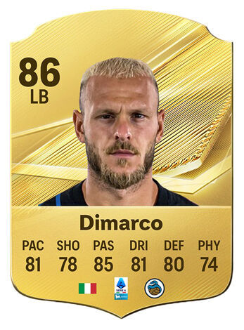 EA Sports FC 27 - Mejores jugadores Dimarco