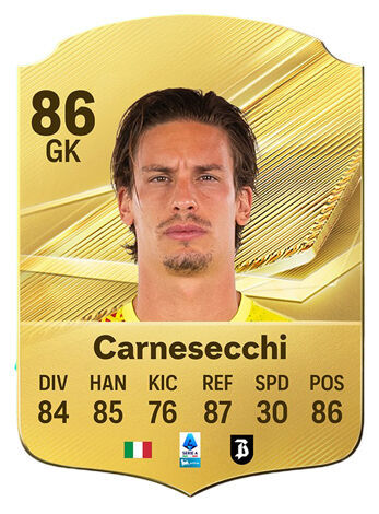 EA Sports FC 27 - Mejores jugadores Marco Carnesecchi
