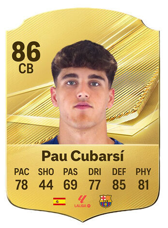 EA Sports FC 27 - Mejores jugadores Pau Cubarsí