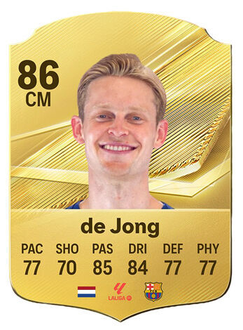 EA Sports FC 27 - Mejores jugadores Frankie de Jong