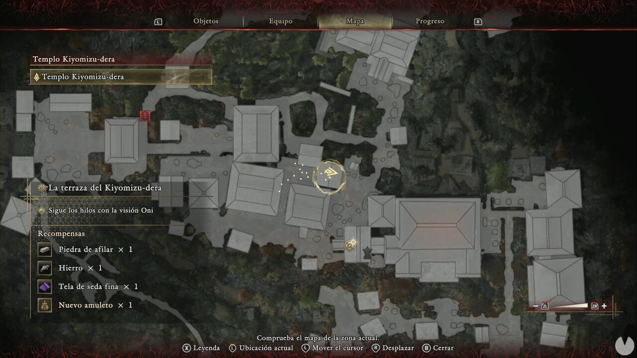 Onimusha: Way of the Sword - The Stage is Set at Kiyomizu: location of one of the Weavers blocking the path to the Kiyomizu stage