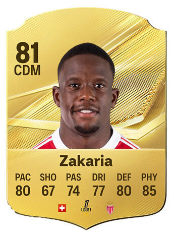 EA Sports FC 27 - Mejores jugadores Denis Zakaria