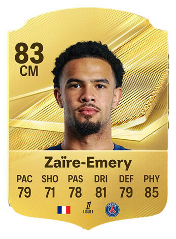 EA Sports FC 27 - Mejores jugadores Warren Zaïre-Emery