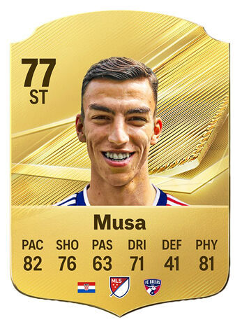 EA Sports FC 27 - Mejores jugadores Petar Musa