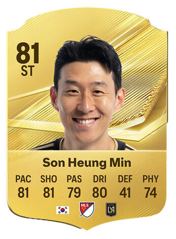 EA Sports FC 27 - Mejores jugadores Son Heung Min