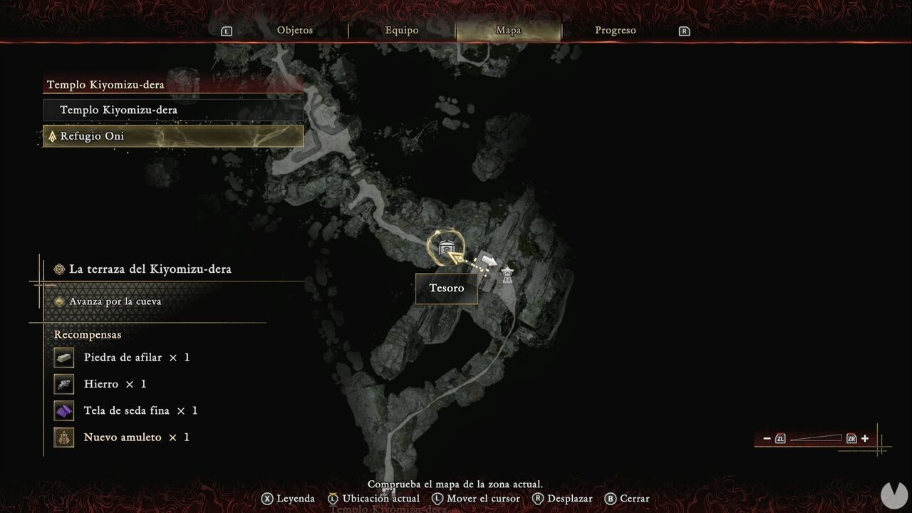 Onimusha: Way of the Sword - The Stage is Set at Kiyomizu: Treasure chest on the path through the Oni Refuge