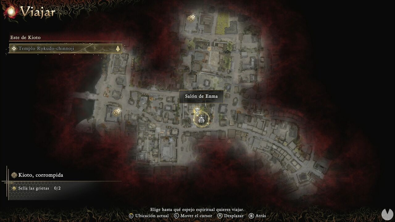 Onimusha: Way of the Sword - Charms: location of Enma's Hall at Rokudo-chinnoji Temple in Eastern Kyoto