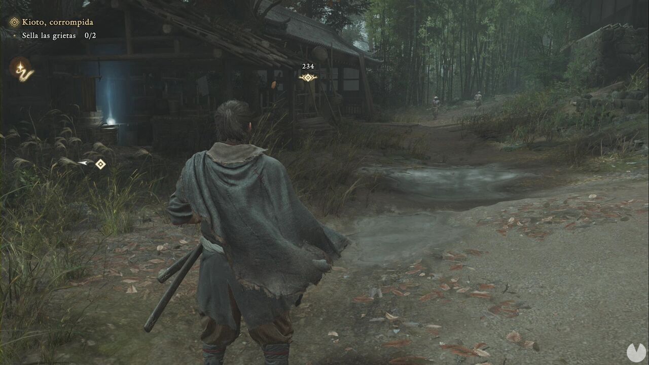 Onimusha: Way of the Sword - Kyoto, Corrupted: northern turn along the street east of Rokudo-chinnoji Temple
