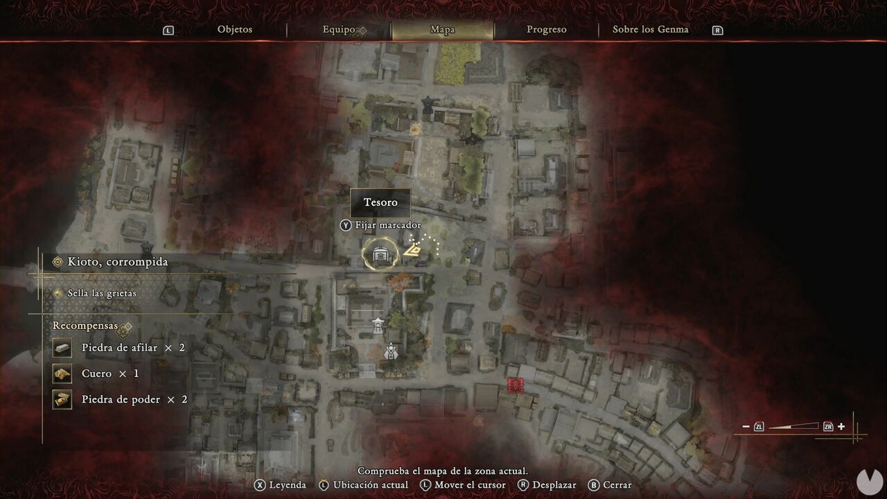 Onimusha: Way of the Sword - Kyoto, Corrupted: location of Eastern Kyoto Treasure #1 north of Rokudo-chinnoji Temple