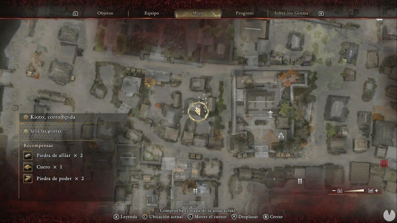 Onimusha: Way of the Sword - Kyoto, Corrupted: location of the Leather chest in western Eastern Kyoto