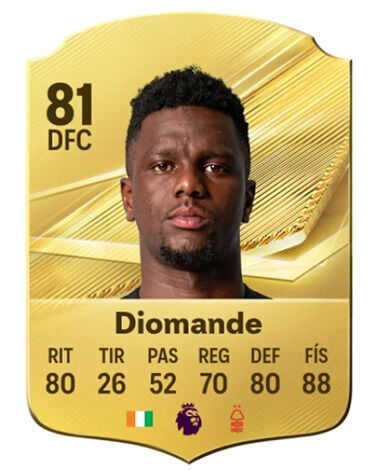 EA Sports FC 27 - Mejores jugadores Ousmane Diomande