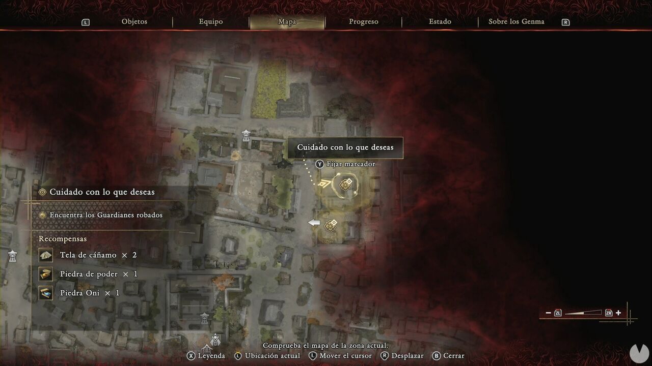 Onimusha: Way of the Sword - Careful What You Wish For: location of the first stolen Stout Pillar