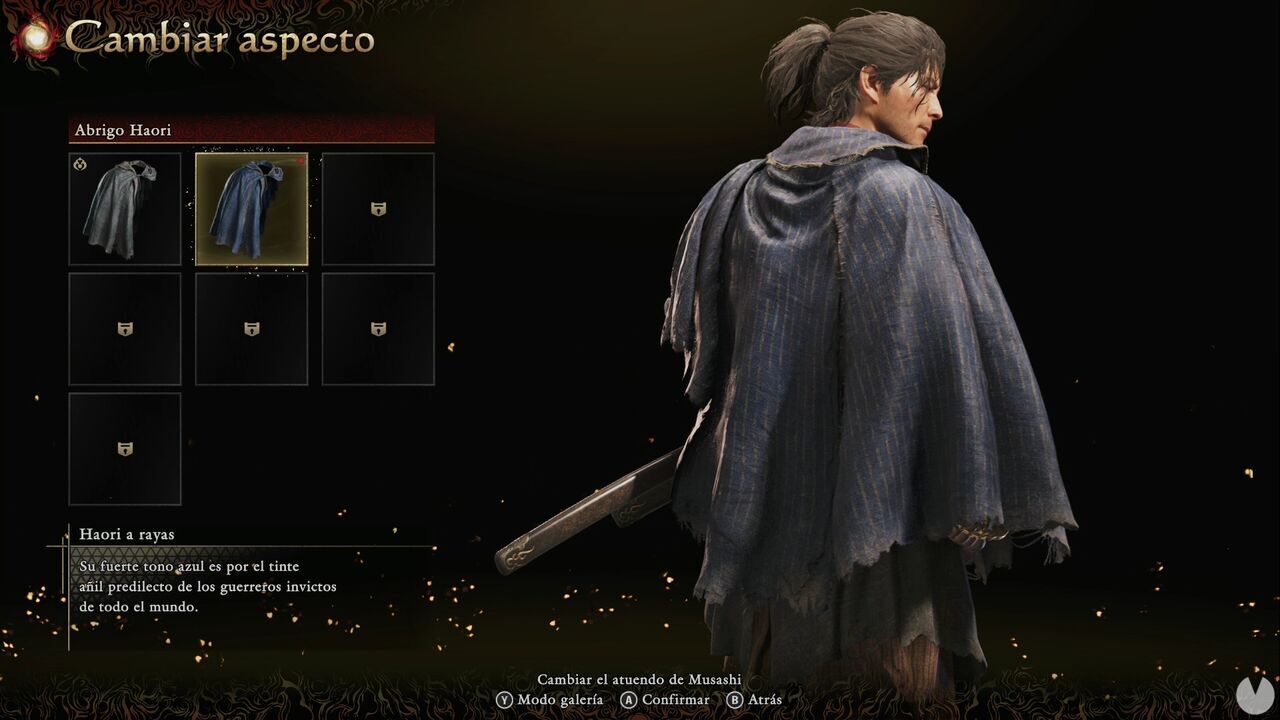 Onimusha: Way of the Sword - Haori Coats: Striped Haori