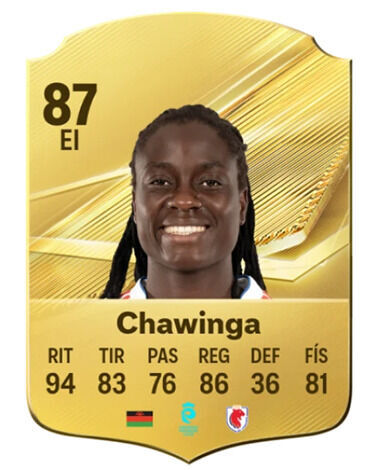 EA Sports FC 27 - Mejores jugadores Tabitha Chawinga