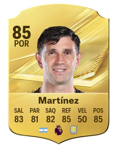 EA Sports FC 27 - Mejores jugadores Emiliano Martínez