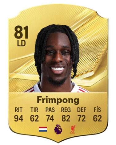 EA Sports FC 27 - Mejores jugadores Jeremie Frimpong