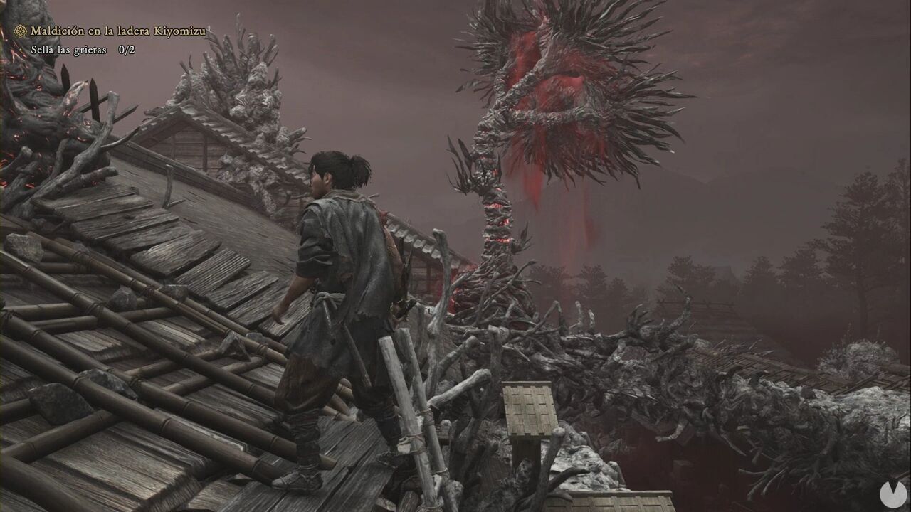 Onimusha: Way of the Sword - The Curse of Kiyomizu-zaka Slope: first Malice-emitting plant in southeastern Kyoto