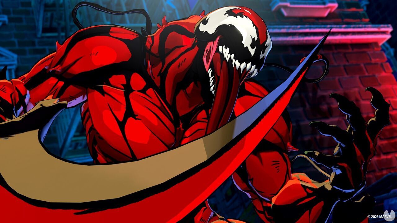 El equipo de Marvel Tokon: Fighting Souls nos responde por qué eligieron a Carnage en lugar de Venom