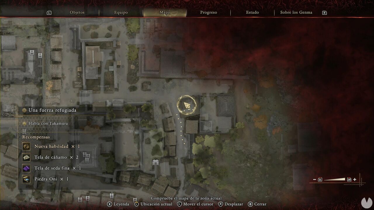 Onimusha: Way of the Sword - A Strength in Refuge: location of the Cotton Cloth chest in east-northeastern Kyoto