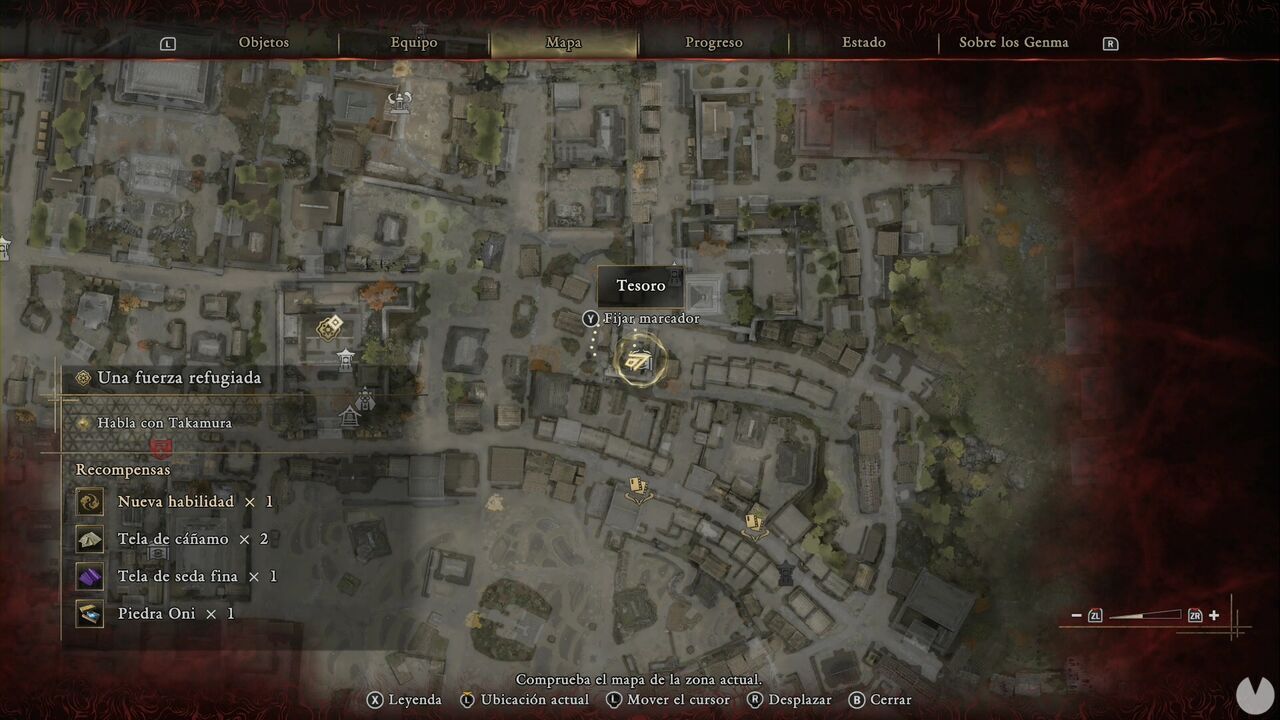 Onimusha: Way of the Sword - A Strength in Refuge: location of a Treasure in northeastern Eastern Kyoto