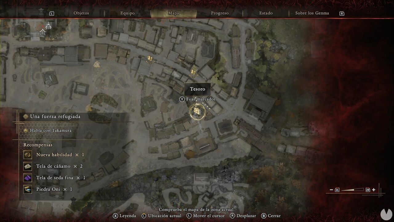 Onimusha: Way of the Sword - A Strength in Refuge: location of the Treasure chest in southeastern Eastern Kyoto