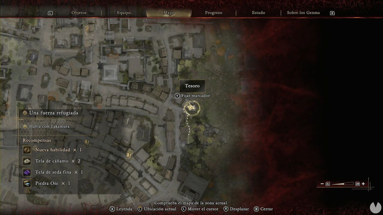 Onimusha: Way of the Sword - A Strength in Refuge: location of the Treasure chest in northeastern Eastern Kyoto