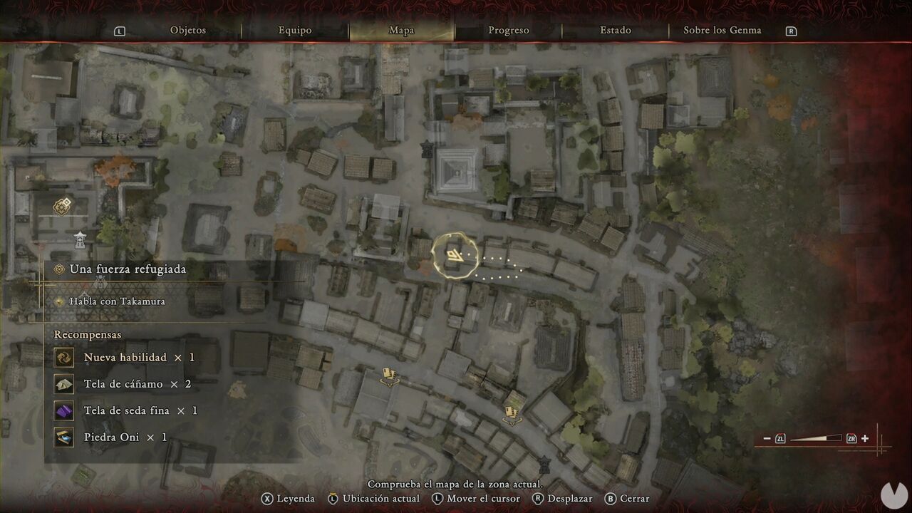Onimusha: Way of the Sword - A Strength in Refuge: location of the Leather chest on the rooftops in eastern Kyoto