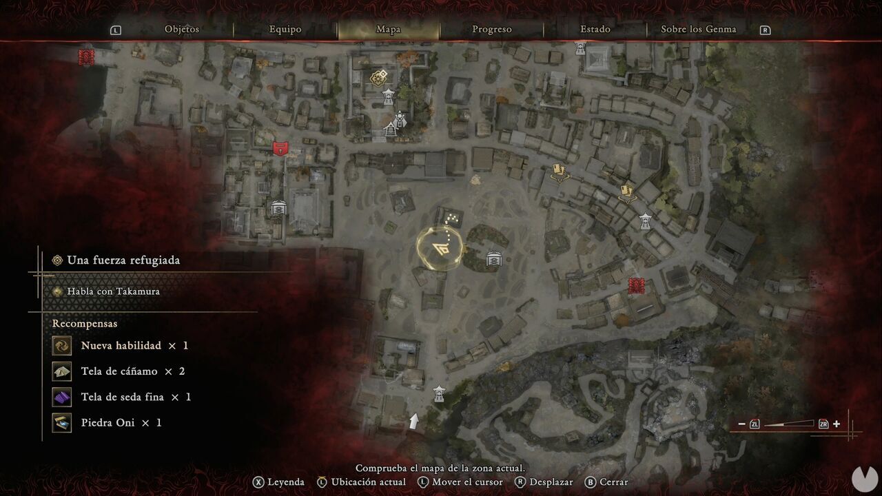 Onimusha: Way of the Sword - A Strength in Refuge: location of the Leather chest in the watchtower in the fields