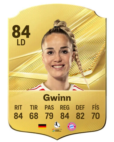 EA Sports FC 27 - Mejores jugadores Giulia Gwinn