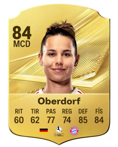 EA Sports FC 27 - Mejores jugadores Lena Oberdorf