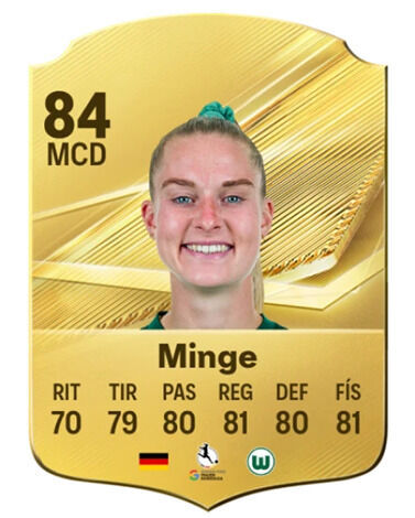 EA Sports FC 27 - Mejores jugadores Janina Minge