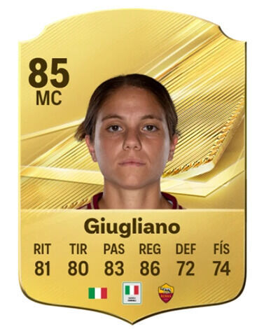 EA Sports FC 27 - Mejores jugadores Manuela Giugliano