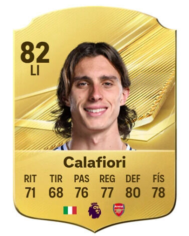 EA Sports FC 27 - Mejores jugadores Riccardo Calafiori