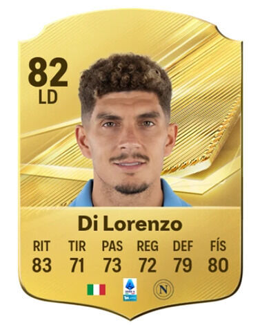 EA Sports FC 27 - Mejores jugadores Giovanni Di Lorenzo