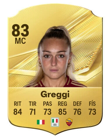 EA Sports FC 27 - Mejores jugadores Giada Greggi