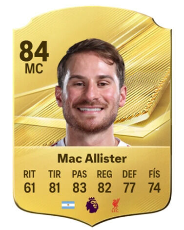 EA Sports FC 27 - Mejores jugadores Alexis Mac Allister
