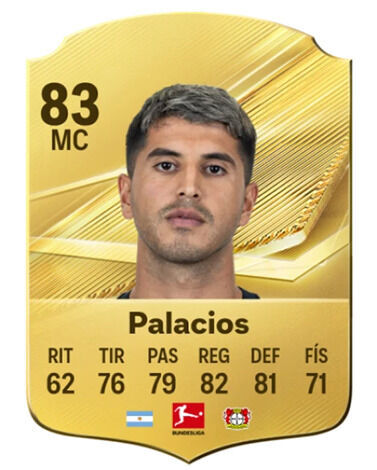 EA Sports FC 27 - Mejores jugadores Exequiel Palacios