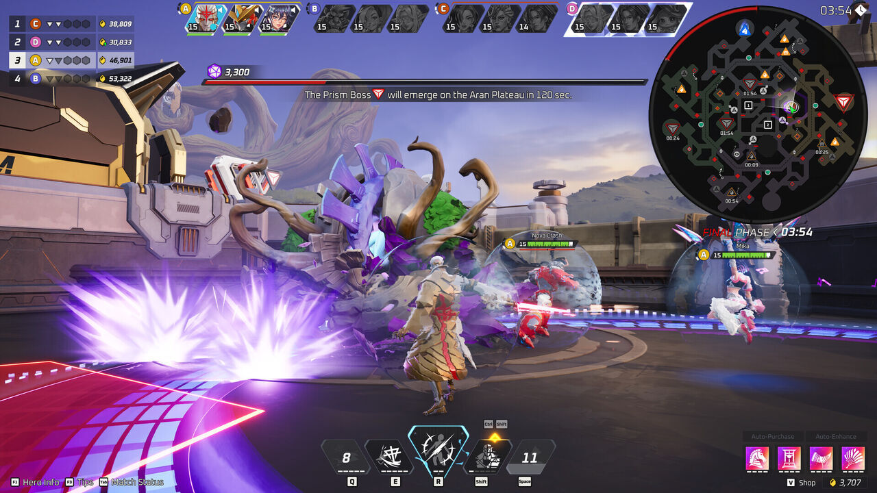 Project ZETA muestra su frenética acción 3v3v3v3: cuatro equipos luchan por un único objetivo