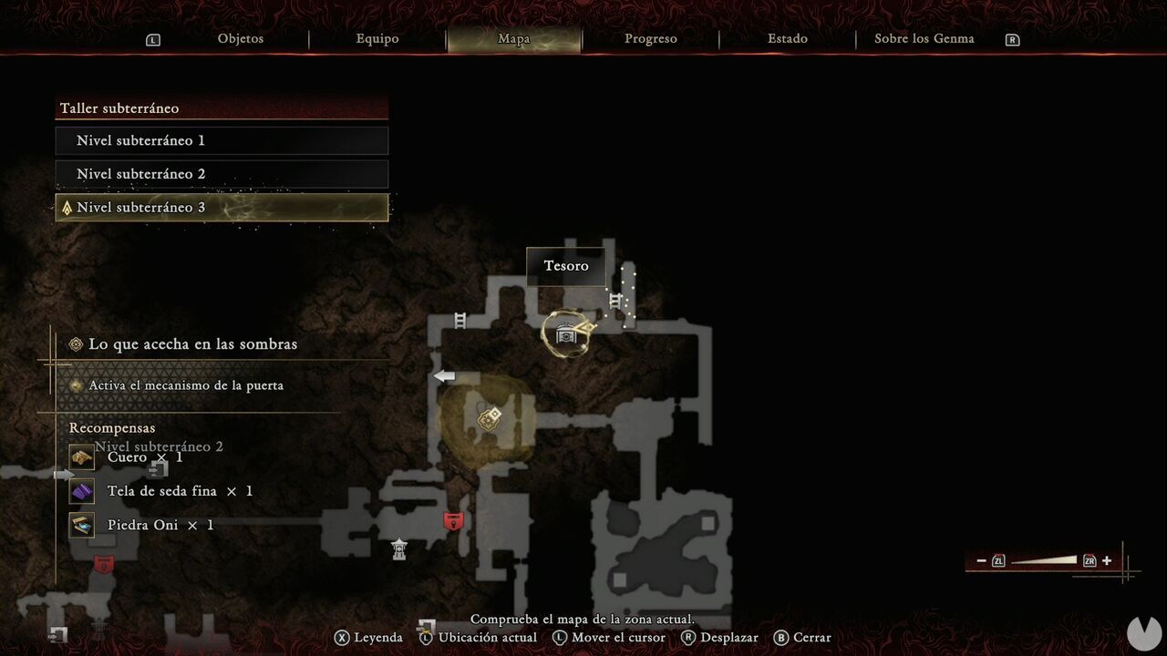 Onimusha: Way of the Sword - What Lurks in the Shadows: location of the first Treasure in the Underground Laboratory on Underground Level 3